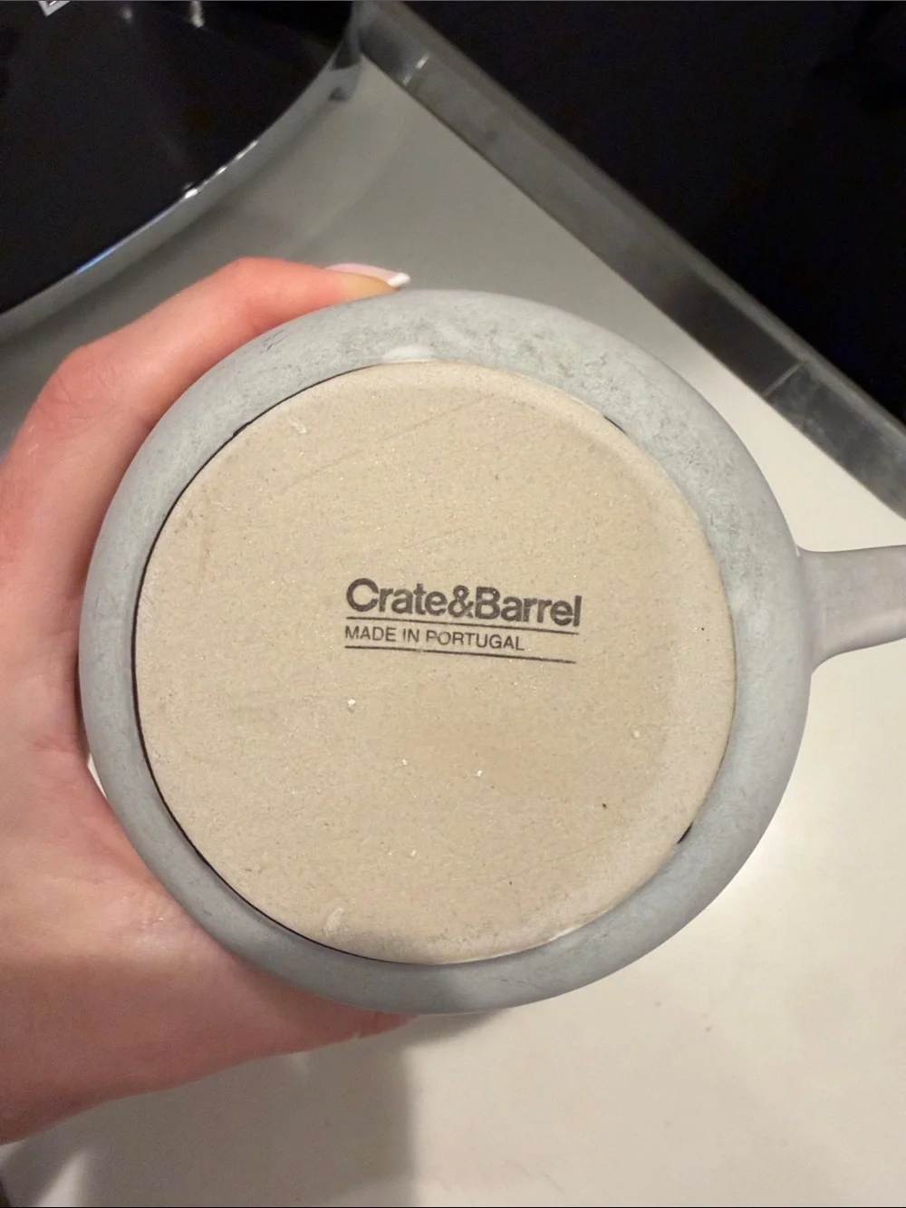 Crate & Barrel “P” Intial Mug
